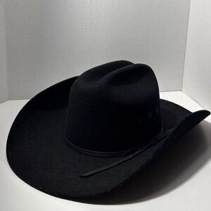 Vintage Texas Black Cowboy Hat